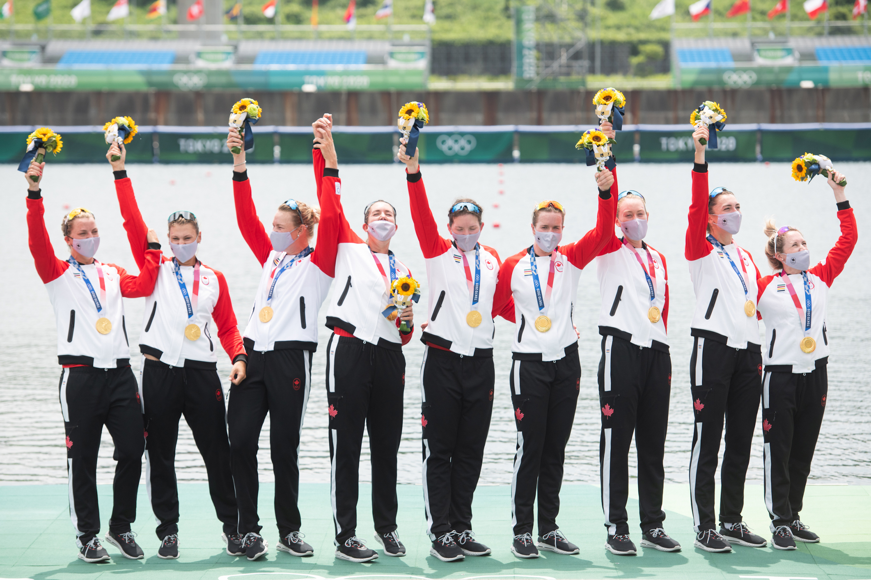 Olympic Gold For Canada In The Women S Eight Rowing Canada Aviron