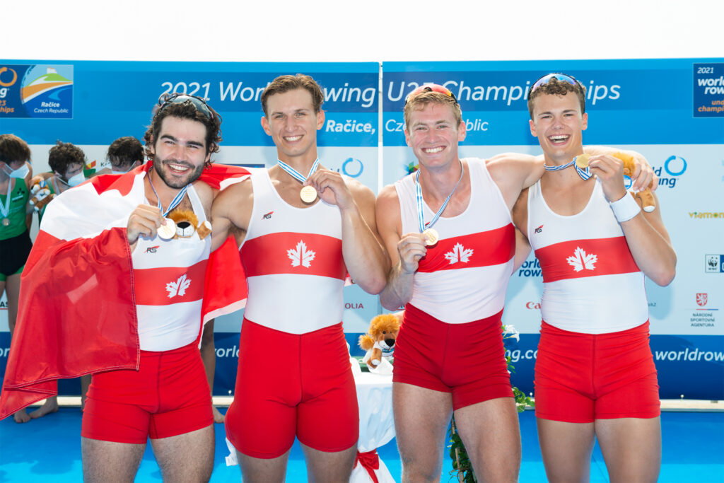 Canada wins gold at World U23 Championships - Rowing Canada Aviron