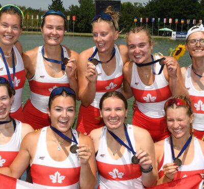 Three Bronze Medals Highlight Canada’s World Rowing Under 23 Championships