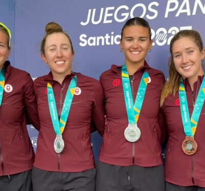 Team Canada wins silver and bronze at the Pan Am Games Regatta