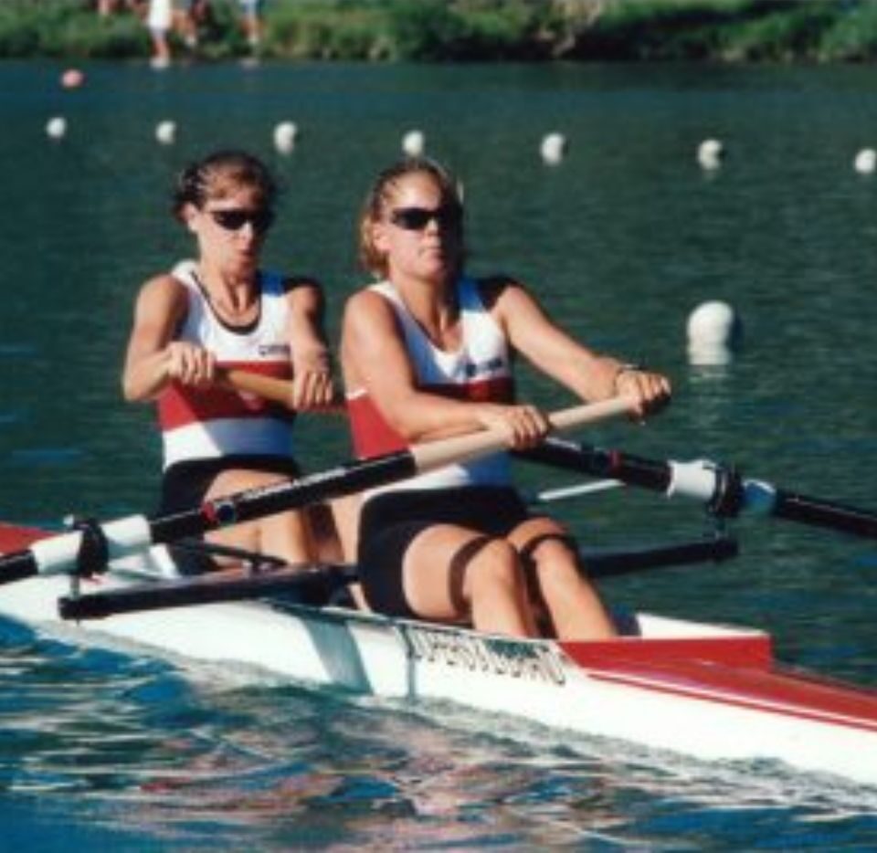 1997/98 Women’s Pair World Champions (Emma Robinson and Alison Korn)