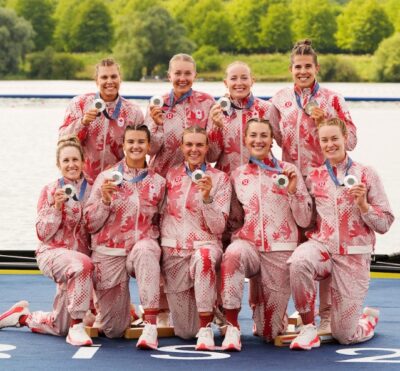 Canadian Women’s Eight Wins Silver at Paris 2024 Olympics