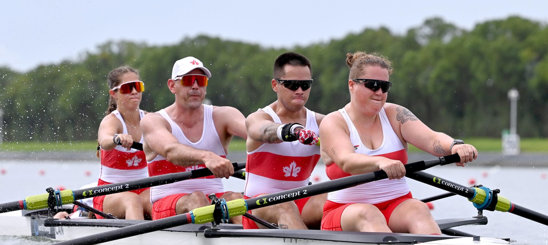 Canada’s Para PR3 Mix4+ and Men’s Four Crews Battle on Day 4 in Shanghai