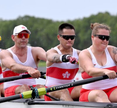 Canada’s Para PR3 Mix4+ and Men’s Four Crews Battle on Day 4 in Shanghai
