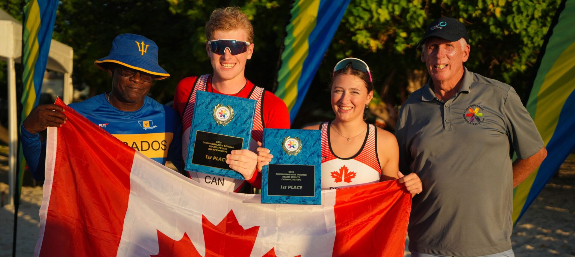 Team Canada Claims Multiple Medals at 2025 Commonwealth Rowing Association Beach Sprint Championships