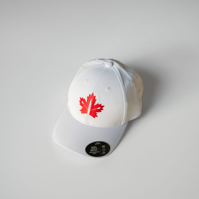 Classic Emblem Baseball Hat (White)