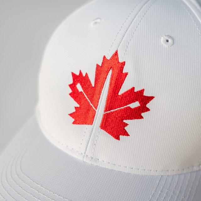 Classic Emblem Baseball Hat (White)