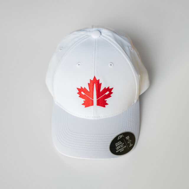 Classic Emblem Baseball Hat (White)