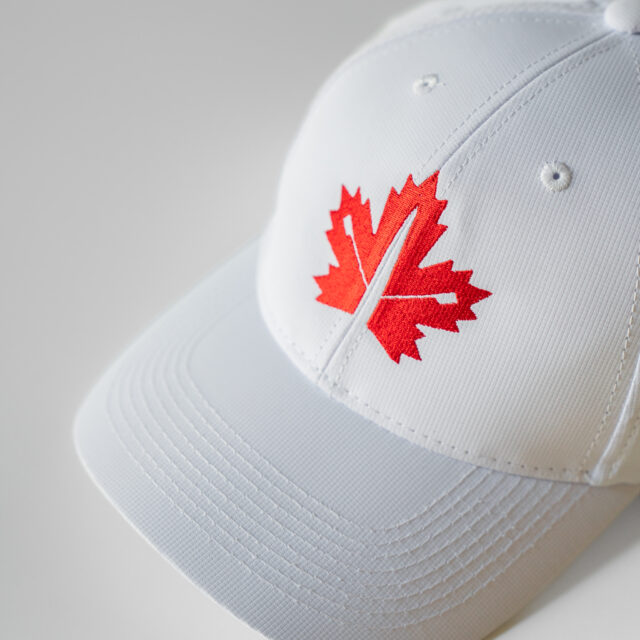 Classic Emblem Baseball Hat (White)