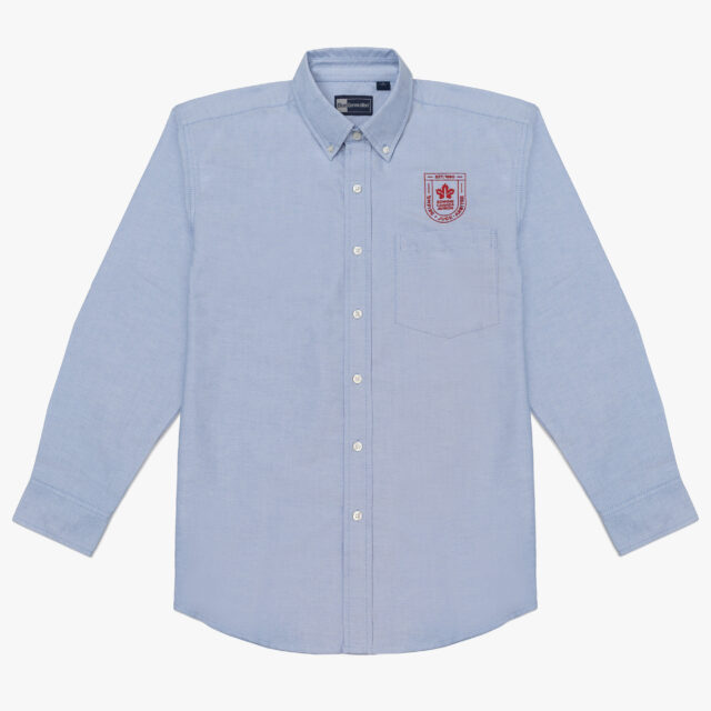 Umpire Long-Sleeve Oxford Shirt (BlueGeneration)