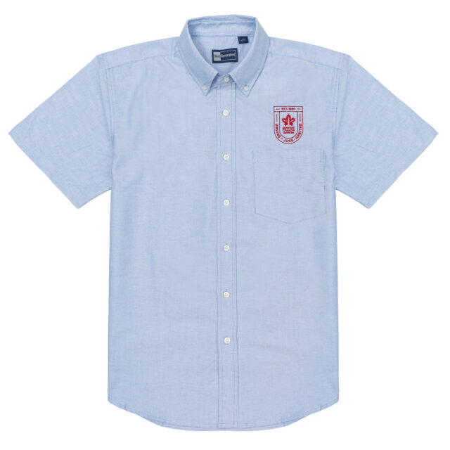 Umpire Short-Sleeve Oxford Shirt (BlueGeneration)
