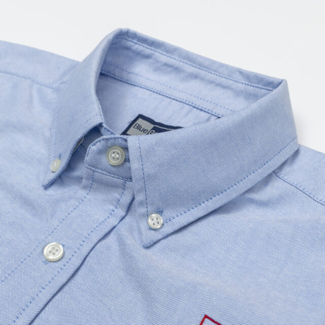 Umpire Short-Sleeve Oxford Shirt (BlueGeneration)
