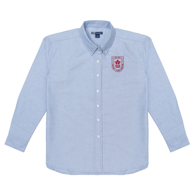 Umpire Long-Sleeve Oxford Shirt (BlueGeneration)