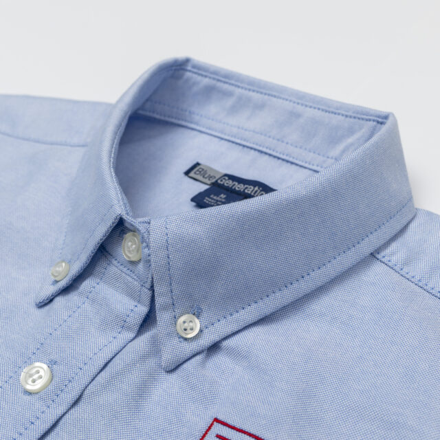 Umpire Long-Sleeve Oxford Shirt (BlueGeneration)