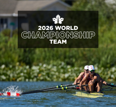 Rowing Canada Aviron Announces Team for 2026 World Rowing Championships